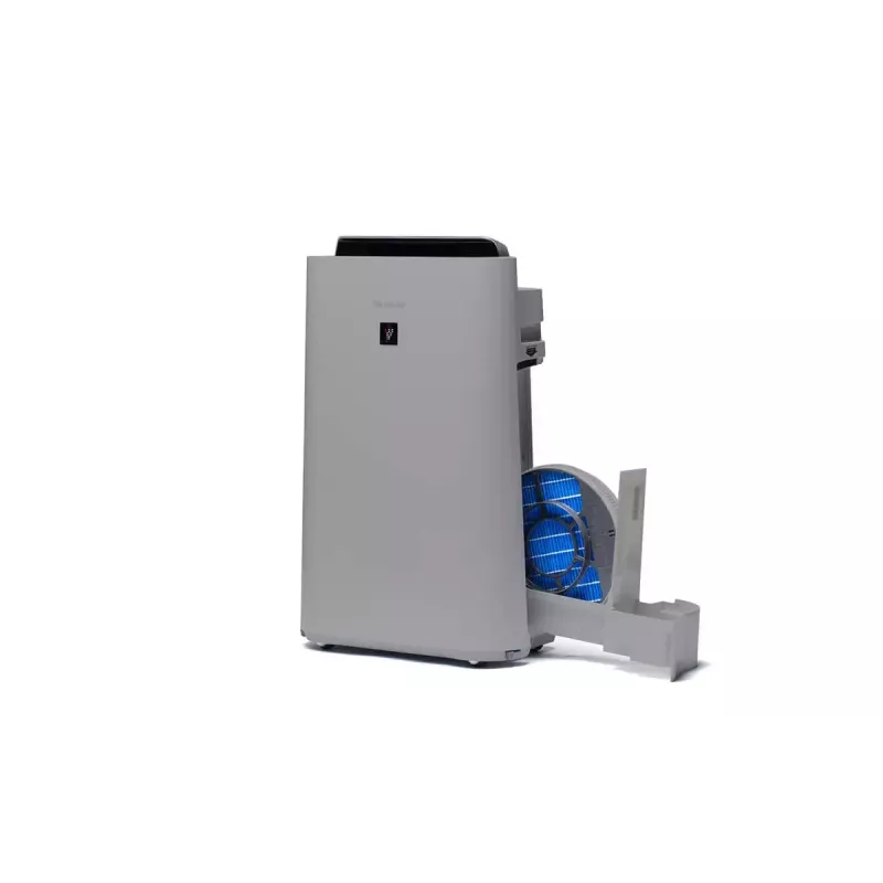 Oczyszczacz powietrza Sharp UA-HD50E-L — powierzchnia 38 m², 306 m³/h, 55 dB, 54 W, Szary, 7,9 kg