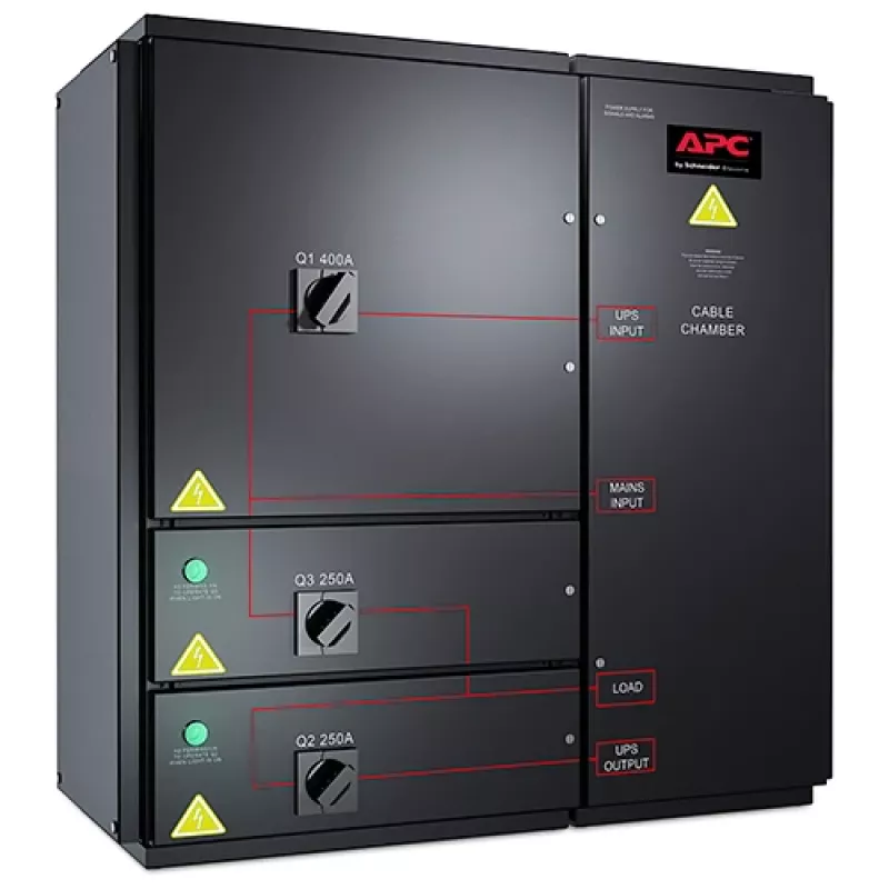 APC SYMMETRA PX 96/160KW WALL-MOUNTED MAINTENANCE BYPASS PANEL, 400V