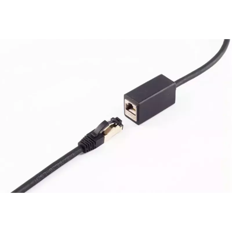 Kabel sieciowy ShiverPeaks BS08-44055 5m Cat8.1 F/FTP Czarny