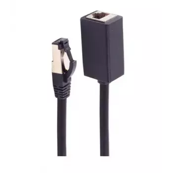 Kabel sieciowy ShiverPeaks BS08-44055 5m Cat8.1 F/FTP Czarny