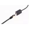 Kabel sieciowy ShiverPeaks BS08-44025 1m Cat8.1 F/FTP Czarny