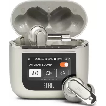 JBL Tour Pro 2 Zestaw słuchawkowy Bezprzewodowe Douszne Połączenia/Muzyka Bluetooth Szary