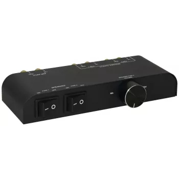 Przełącznik audio Microconnect MC-GEN-270 czarny