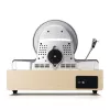 Gramofon audio z napędem paskowym Lenco LSA-071SI, w pełni automatyczny, szary, Bluetooth, 3,5 mm, 10 W