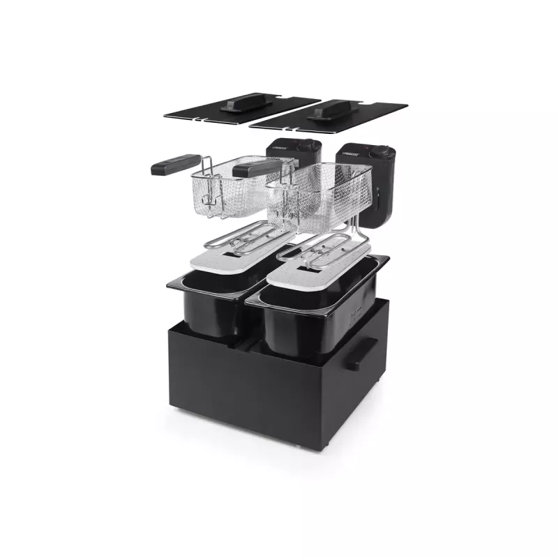 Frytownica głęboka Princess 183028 Double Czarny Fryer 6 L 3600 W
