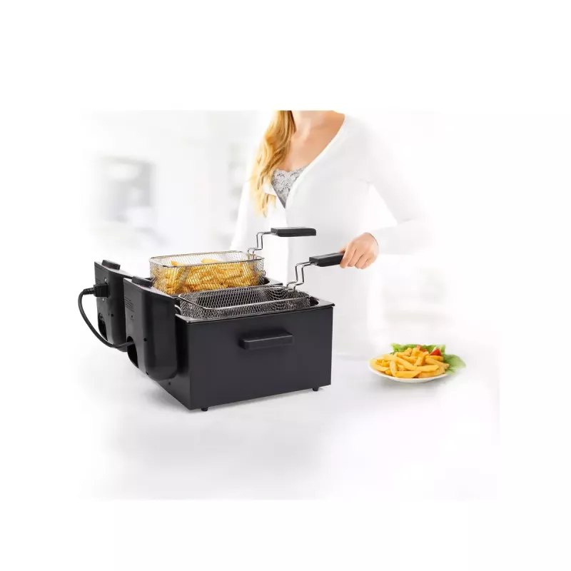 Frytownica głęboka Princess 183028 Double Czarny Fryer 6 L 3600 W
