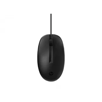 Mysz HP 128 LSR WRD (Bulk120), symetryczna, laserowa, USB Type-A, czarna