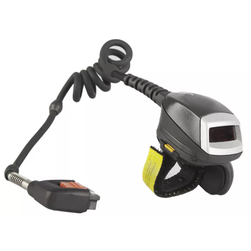 Zebra RS4000 Wearable bar code reader 1D Laser szary, srebrny