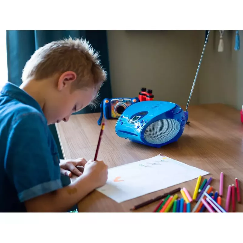 Przenośne radio Lenco SCD-24BU Kids FM 4W 60dB