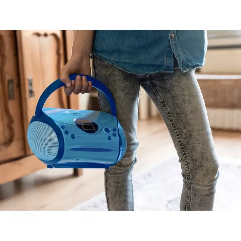 Przenośne radio Lenco SCD-24BU Kids FM 4W 60dB