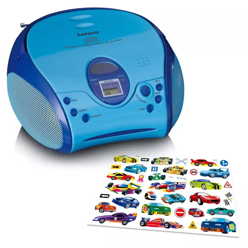 Przenośne radio Lenco SCD-24BU Kids FM 4W 60dB