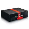 Gramofon audio z napędem paskowym Lenco TT-110 Czarny Czerwony Półautomatyczny