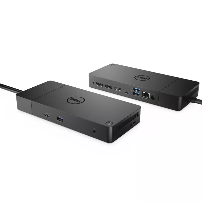 DELL WD19 Przewodowa stacja dokująca USB 3.2 Gen 1 (3.1 Gen 1) Type-C Czarna