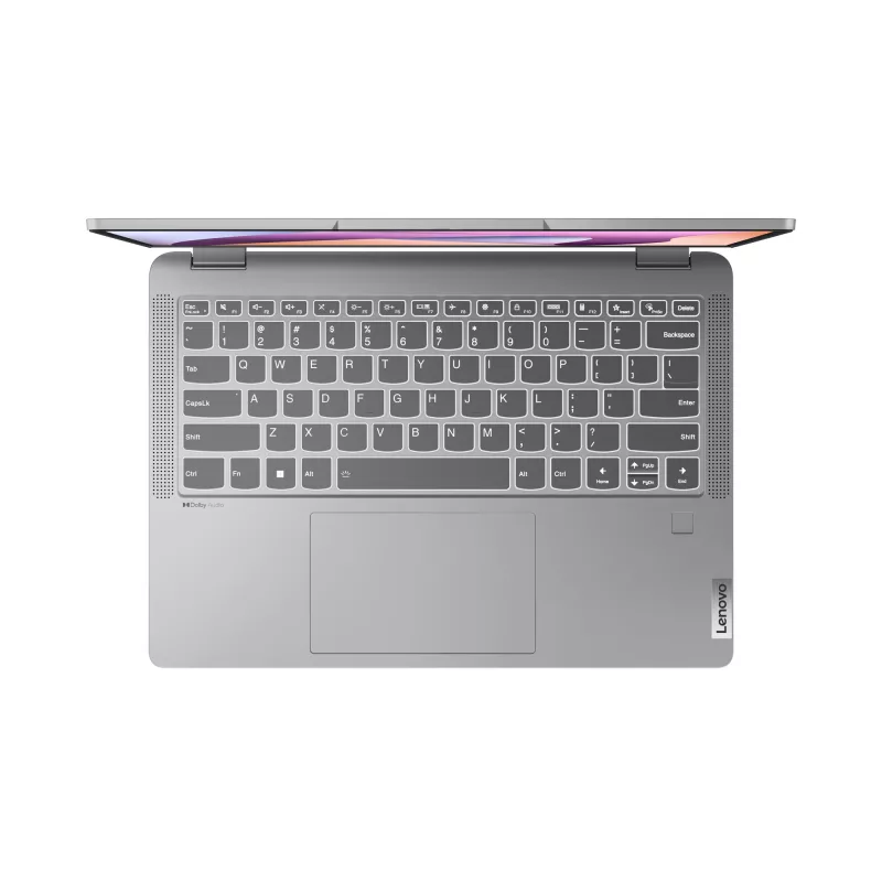 Lenovo IdeaPad Flex 5 14ABR8 AMD Ryzen™ 7 7730U Hybrydowy (2-w-1) 35,6 cm (14 cali) Ekran dotykowy WUXGA 16 GB LPDDR4x-SDRAM 512 GB SSD Wi-Fi 6 (802.11ax) Windows 11 Home Swiss szary