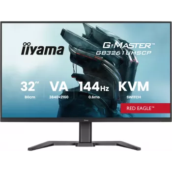iiyama G-MASTER GB3261UHSCP-B1 monitor komputerowy 80 cm (31,5 cala) 3840 x 2160 pikseli 4K Ultra HD LED Czarny