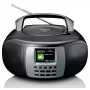Przenośne radio DAB+/FM Lenco SCD-860 z Bluetooth, odtwarzaczem CD, wyświetlaczem TFT 2,4 cala, 2×2W, AUX, zasilaniem bateryjnym/sieciowym