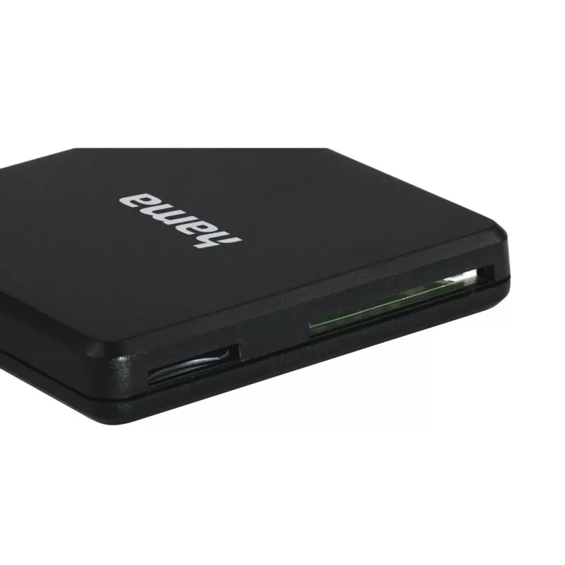 Hama USB 3.0 Multi-Card Reader, SD/microSD/CF, czarny