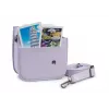 Pokrowiec Cullmann RIO Fit 120 do Fujifilm Instax mini 12, liliowy, pasek na ramię, 1 kieszeń zewnętrzna