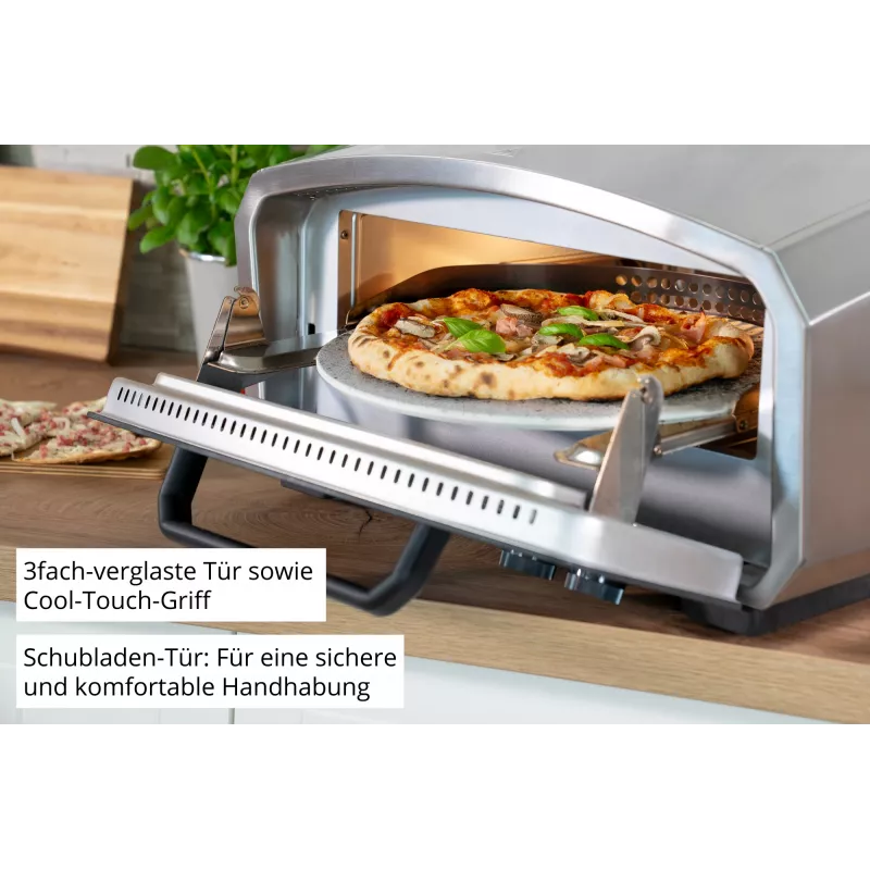 Unold Pizzaofen Enzo 68916 maszyna do pizzy/piekarnik 1 pizza(s) 2100 W Stal nierdzewna