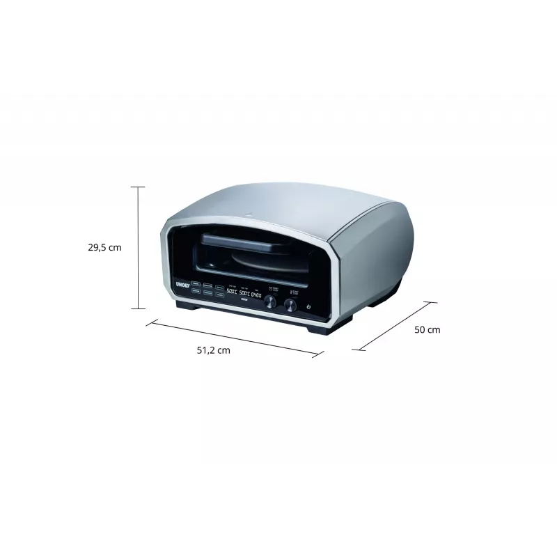 Unold Pizzaofen Enzo 68916 maszyna do pizzy/piekarnik 1 pizza(s) 2100 W Stal nierdzewna
