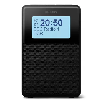 Cyfrowy budzik Philips TAR5100/10 Czarny 12/24h LCD Bluetooth