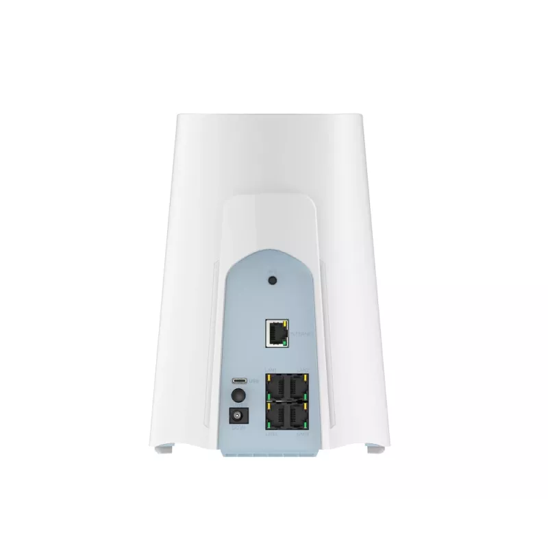 D-Link AX6000 Wi-Fi 6 SOHO Router, Wi-Fi 6E (802.11ax), Dual-band (2,4 GHz / 5 GHz), Ethernet LAN, biały, Tabletop router