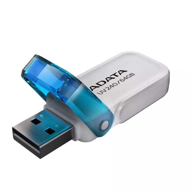 ADATA UV240 pendrive 64 GB USB Type-A 2.0 niebieski, biały