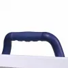 Ławeczka wannowa ActionMed LW400AM 2-w-1 z obrotowym dyskiem transferowym, biała, odporna na wilgoć, ergonomiczne siedzisko, otwór do zawieszenia