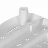 Ławeczka wannowa ActionMed LW400AM 2-w-1 z obrotowym dyskiem transferowym, biała, odporna na wilgoć, ergonomiczne siedzisko, otwór do zawieszenia
