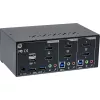 Przełącznik KVM Desktop InLine 62652I 2-portowy Dual Monitor HDMI 4K USB 3.0 Audio