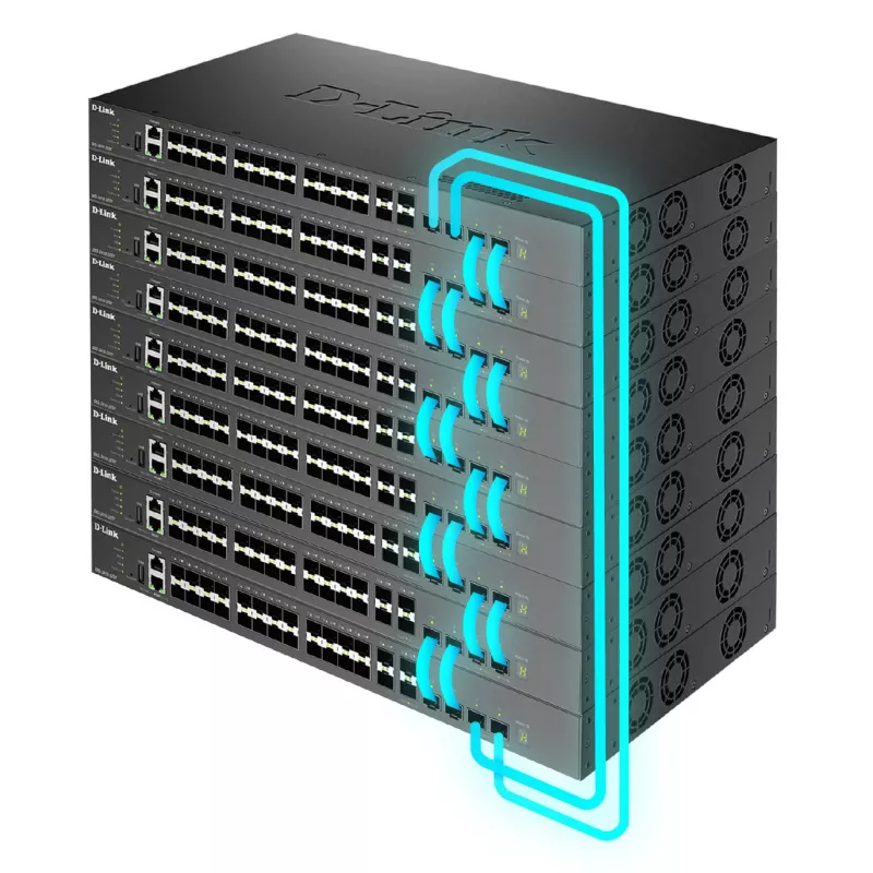 D-Link Layer 3 Stackable 10 Gigabit Managed Switches, Managed, L3 DXS-3410-32SY