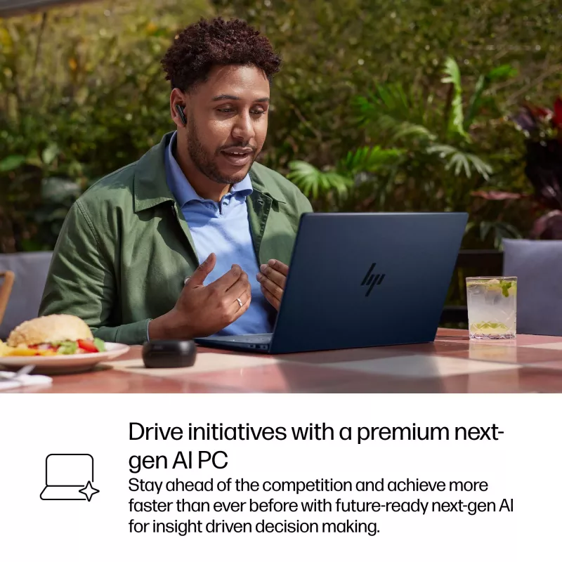 HP EliteBook X G1i Next Gen AI PC Copilot+ PC Intel Core Ultra 5 228V Laptop 35,6 cm (14 cali) WUXGA 32 GB LPDDR5x-SDRAM 512 GB SSD Wi-Fi 7 (802.11be) Windows 11 Pro Niebieski