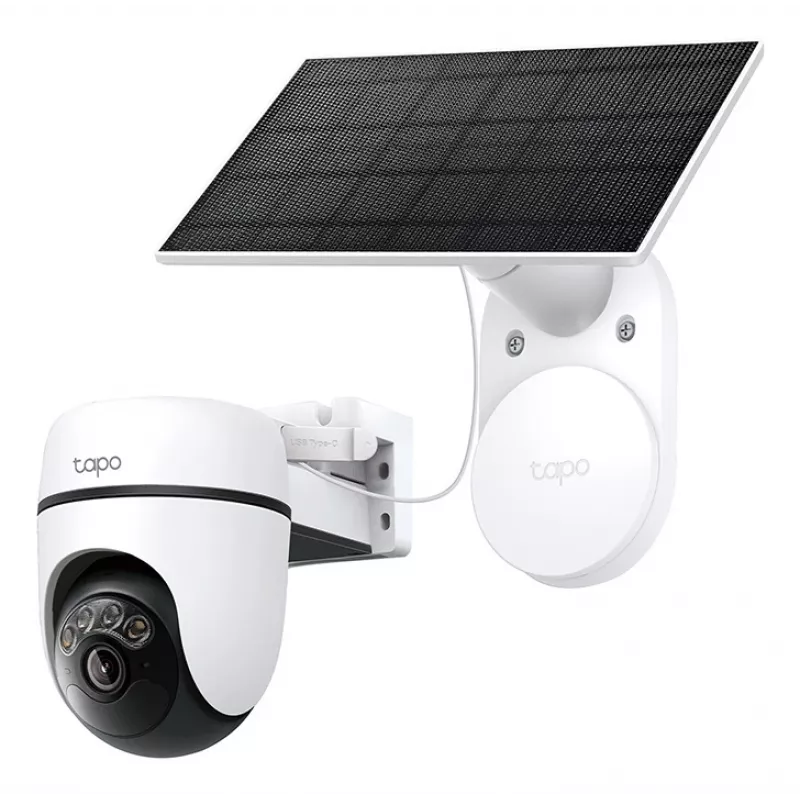 TP-Link Tapo Zestaw solarny kamery bezpieczeństwa z funkcją obrotu i pochylenia