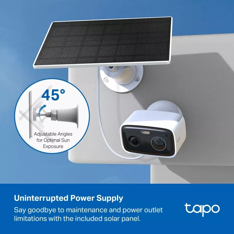 TP-Link Tapo C400 KIT Box IP kamera bezpieczeństwa Zewnętrzna 1920 x 1080 pikseli Ściana