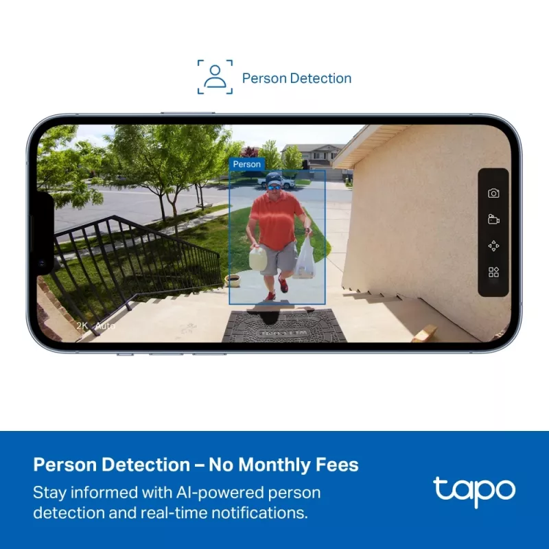TP-Link Tapo C400 KIT Box IP kamera bezpieczeństwa Zewnętrzna 1920 x 1080 pikseli Ściana
