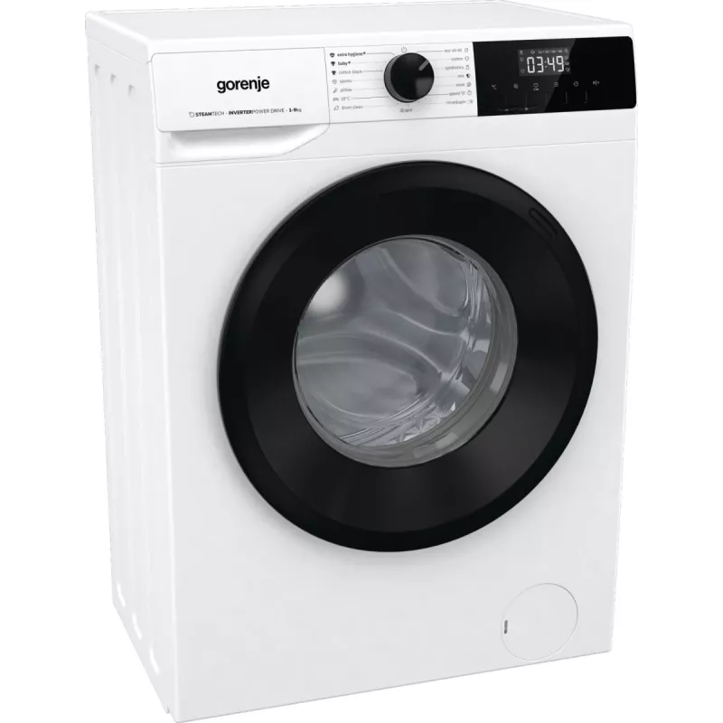 Gorenje Pralka WNHPI94A1PS BK070, ładowana od przodu, 9 kg, B, 75 dB, 1400 obr./min, A