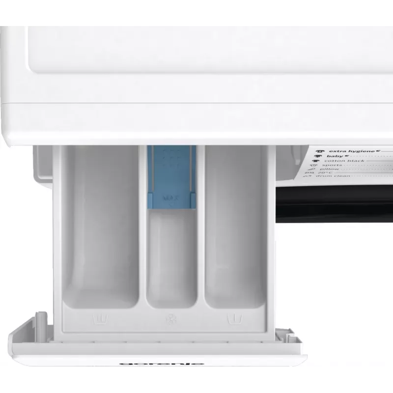 Gorenje Pralka WNHPI94A1PS BK070, ładowana od przodu, 9 kg, B, 75 dB, 1400 obr./min, A