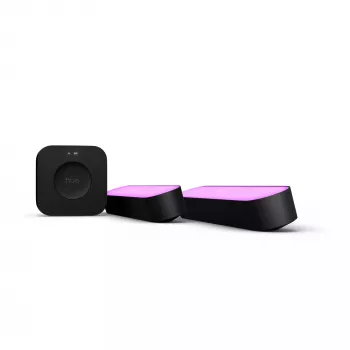 Zestaw startowy Philips Hue Play light bars — 2 listwy świetlne Play + Hue Bridge Pro, Bluetooth, czarny, wtyczka typu C