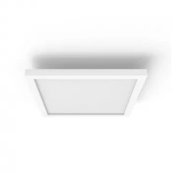 Philips Surimu Square Panel, inteligentna lampa sufitowa, Bluetooth/Zigbee, biała, aluminium, wielokolorowa, 2000 K