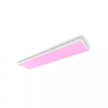 Philips Surimu Rectangle Panel inteligentna lampa sufitowa, Bluetooth/Zigbee, 1200×300×48 mm, 220–240 V, biały