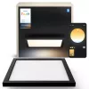 Philips Aurelle Square Panel, Inteligentna lampa sufitowa, Bluetooth/Zigbee, Czarny, LED, Aluminium, Zmienne