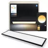 Inteligentna lampa sufitowa Signify Philips Aurelle Rectangle Panel — Bluetooth/Zigbee, 1200×300×48 mm, czarny