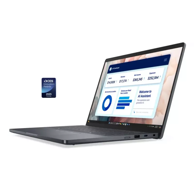 Dell Pro Premium 14 PA14250 | 14 cali | FHD+ | Antyodblaskowy | Intel Core Ultra 7 | 266V | 16 GB | LPDDR5x | Pojemność dysku SSD 512 GB | Intel Arc Graphics | Windows 11 Pro | Wersja Bluetooth 5.4 | Język klawiatury angielski | Podświetlana klawiatura | Gwarancja 36 mies. | Gwarancja na baterię 12 mies.