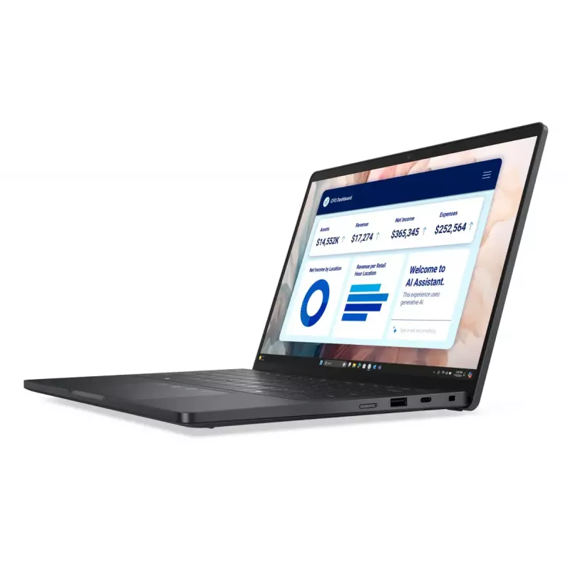 Dell Pro Premium 13 PA13250 | 13,3 cala | FHD+ | Antyodblaskowy | Intel Core Ultra 7 | 266V | 16 GB | LPDDR5x | Pojemność dysku SSD 512 GB | Karta graficzna Intel Arc | Windows 11 Pro | Język klawiatury angielski | Podświetlana klawiatura | Gwarancja 36 miesięcy | Gwarancja na baterię 12 miesięcy