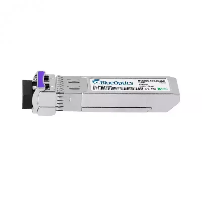 Moduł nadajnika sieciowego BlueOptics 02310XQV-BO — światłowodowy SFP, 1250 Mbit/s, cSFP, srebrny