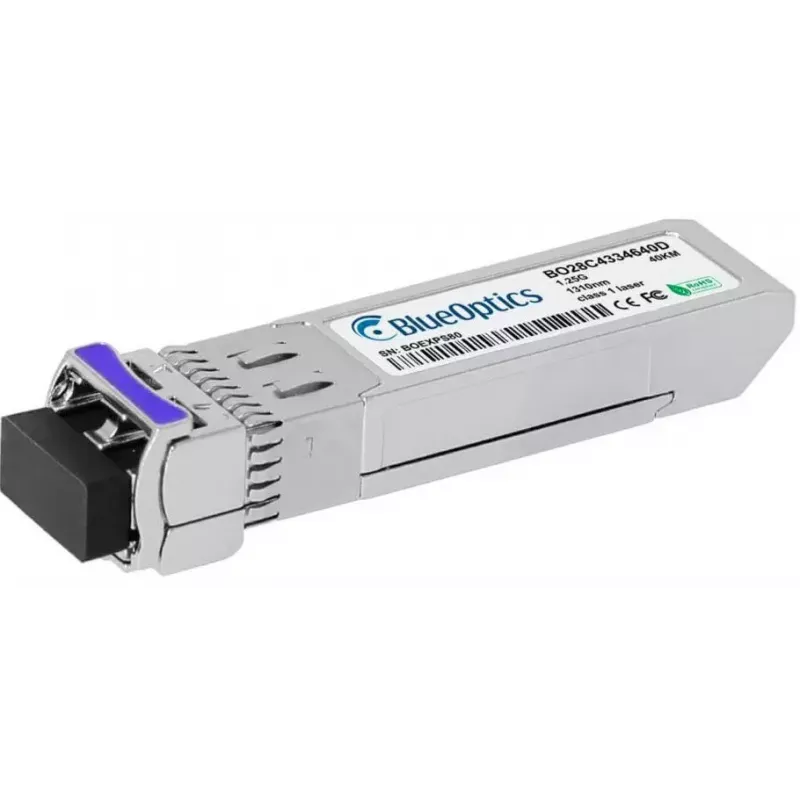transceiver światłowodowy SFP BlueOptics AT-SPBD40DUAL-14-BO, interfejs cSFP, złącze LC, aluminium