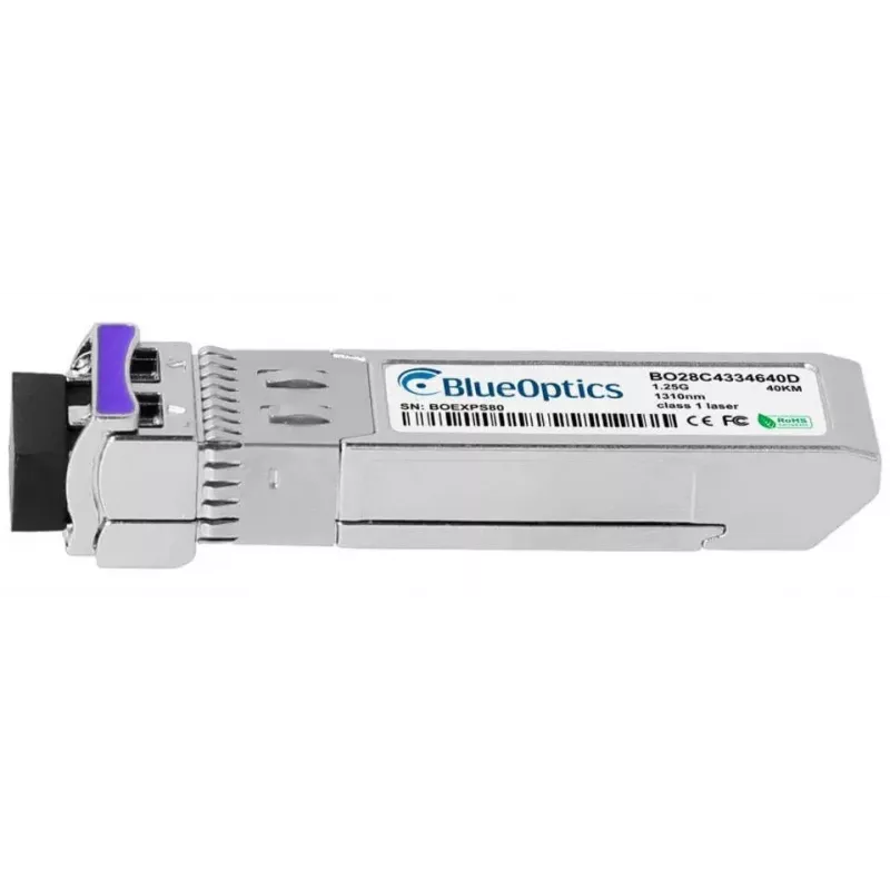 transceiver światłowodowy SFP BlueOptics AT-SPBD40DUAL-14-BO, interfejs cSFP, złącze LC, aluminium