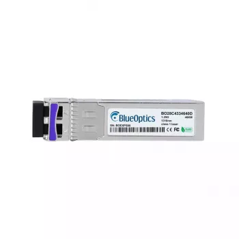 transceiver światłowodowy SFP BlueOptics BO28C4334640D-BO, złącze LC, aluminium, 0,02 kg