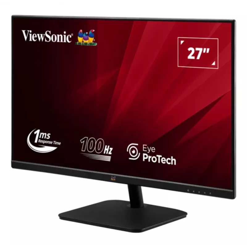Monitor komputerowy Viewsonic VA2732-H-2 68,6 cm (27 cali) 1920 x 1080 pikseli Full HD LED Czarny