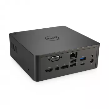 DELL TB16 Przewodowa stacja dokująca Thunderbolt 3 Czarny